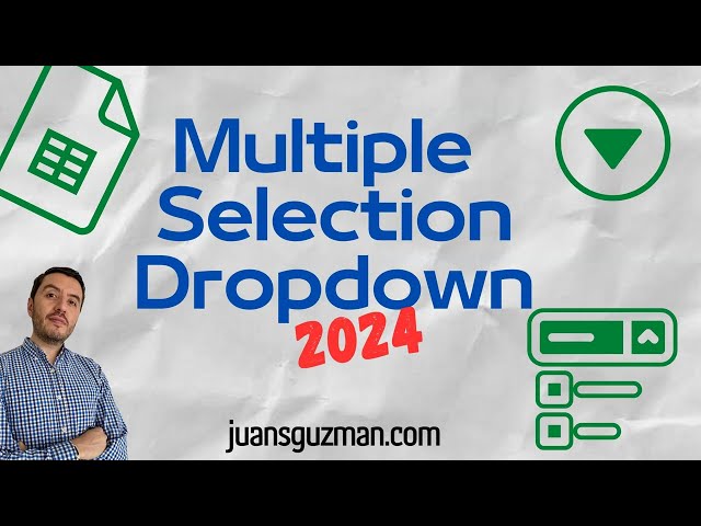 Create a MULTIPLE Selection Dropdown in Google Sheets with Apps Script - 🚀