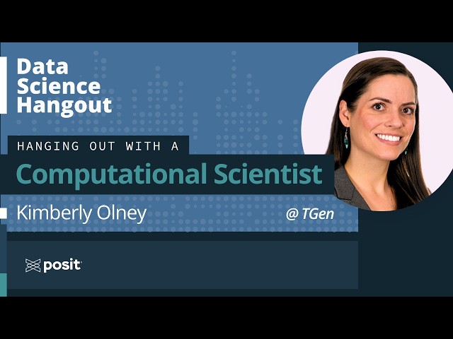 Shiny apps for making medical research accessible | Kimberly Olney | Data Science Hangout