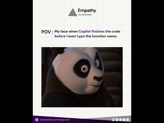 My face when Copilot finishes the code #copilot #memes #funny