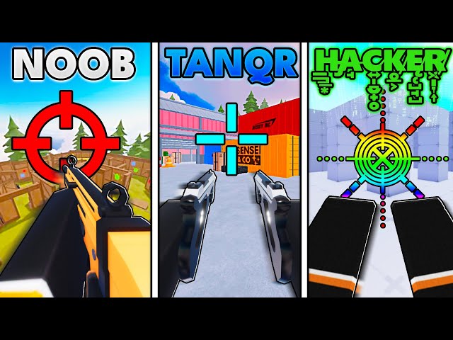 Winning with EVERY SINGLE CROSSHAIR in Roblox Rivals!