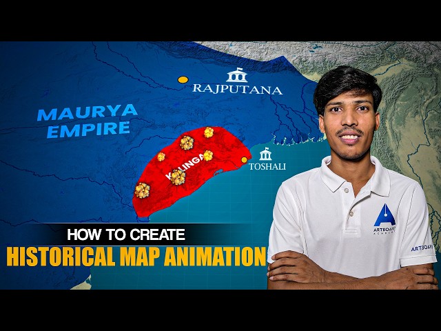 How to Animate Historical Maps | Historical Map Animation Tutorial