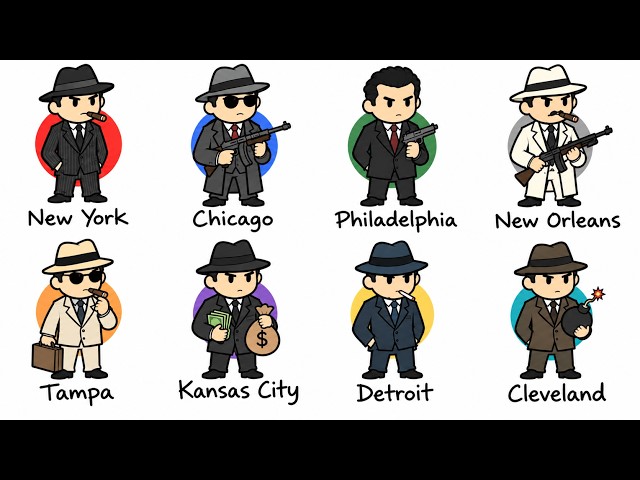 Every Mafia Family That Ever Ruled a City Ever Explained