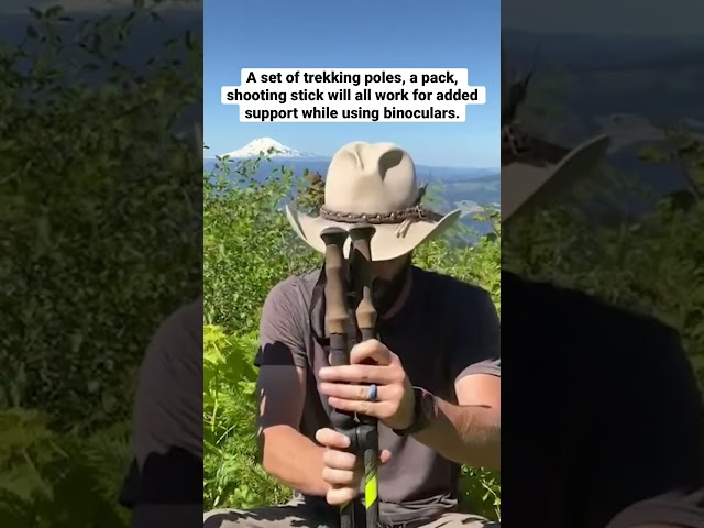 A Trick to Stabilizing Your Binoculars #Shorts