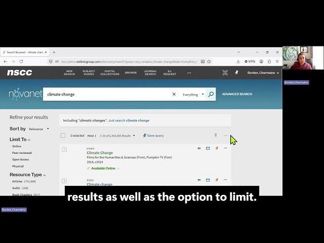 Novanet: Your Library Discovery Tool