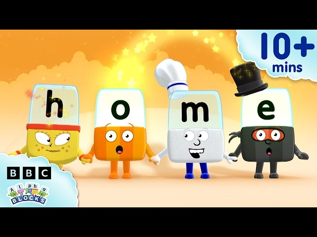 Long Vowels OE O_E LONG O | Lesson Twenty Eight - Phonics Made Easy | Alphablocks