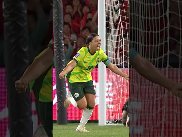 Celebrating our all-time leading goalscorer ✨🐐#Matildas #samkerr