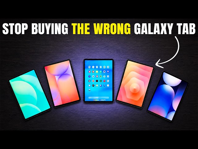 The ONLY 5 Samsung Tablets Actually Worth Buying in 2026