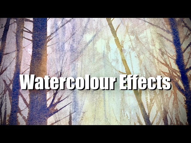Fascinating Watercolour Effects