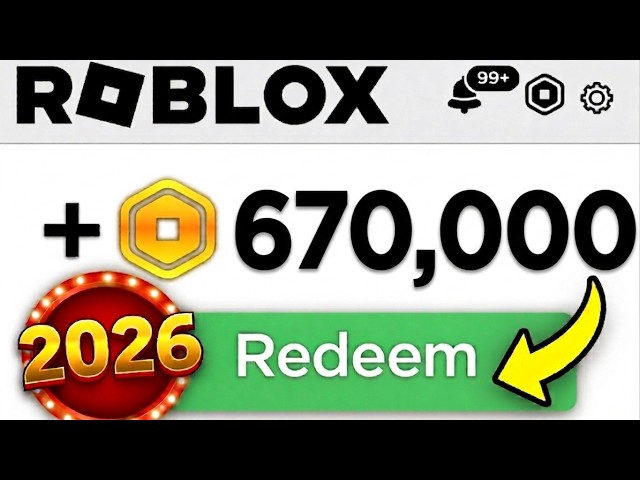 This Free PROMO CODE Gives You Free Robux in 2026