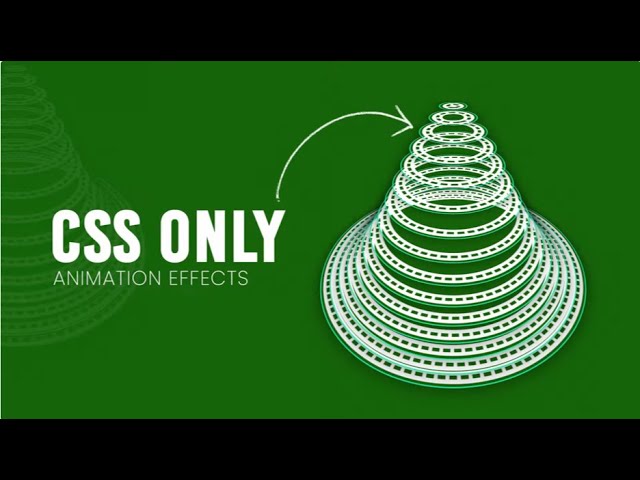 Creating Wavy 3D Circle Animations with CSS #webdevelopment #programming #html #css #javascript