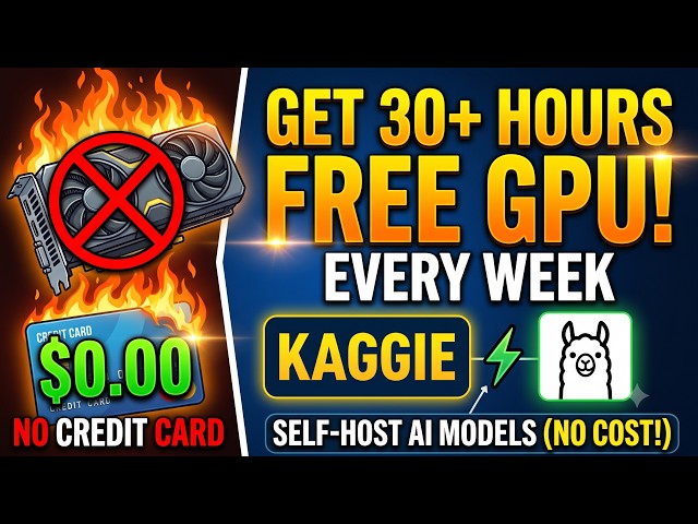 Free GPU AI Server: Kaggle, Ollama & Cloudflare Tunnel Setup Guide