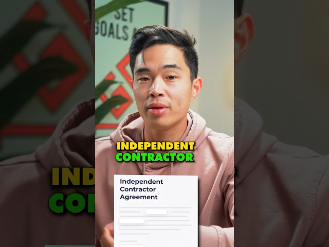 How to Create an ICA For Your Contractor #business #entrepreneur #shorts