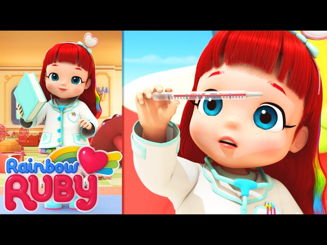 Nurse Ruby! Can She Cure the Problem? | Rainbow Ruby - WildBrain | Full Episodes for Kids