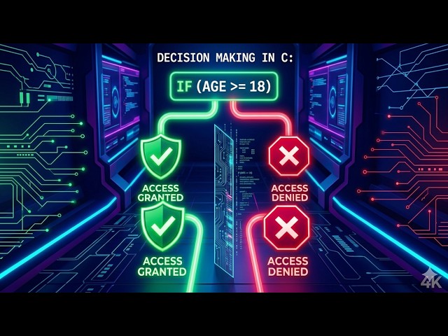 Computer Science Basics: Conditional Logic (IF/ELSE) in C