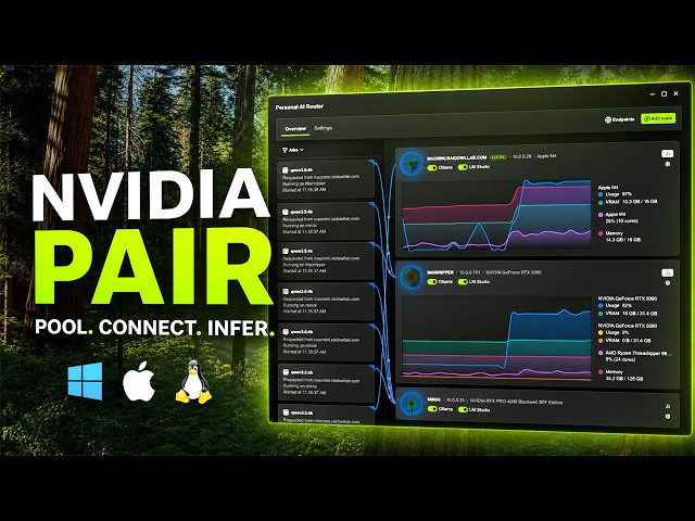 NVIDIA Pair - The open source AI clustering software