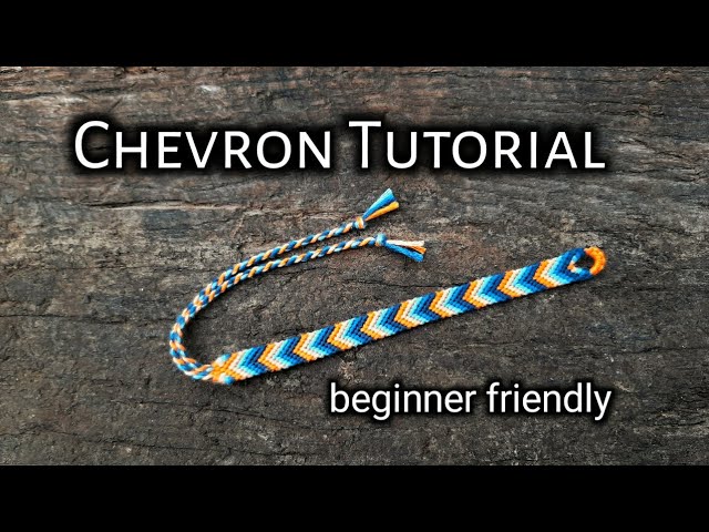CHEVRON FRIENDSHIP BRACELET TUTORIAL (in depth and beginner friendly) || friendship bracelets