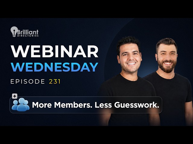 The Simple Plan to Grow a Membership Website ⚡️ Membership Tips - Webinar Wednesday 231