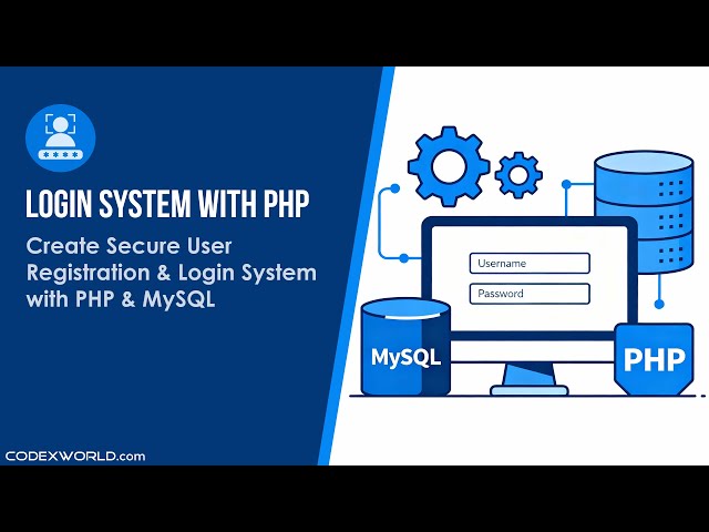 Secure Registration and Login System with PHP and MySQL