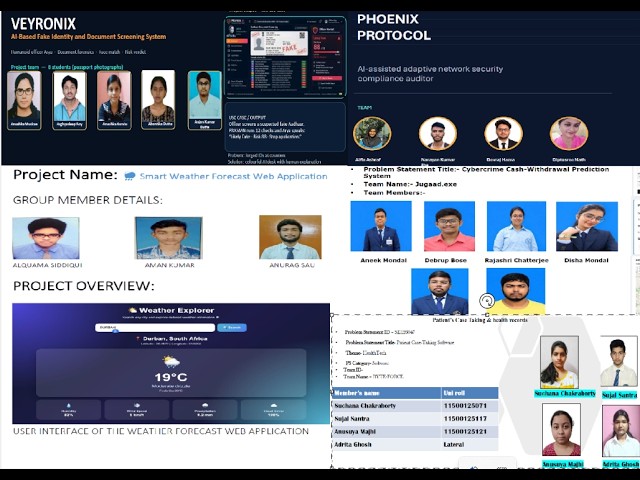 Python Mini Projects Hackathons oriented  #python3 #src7cse