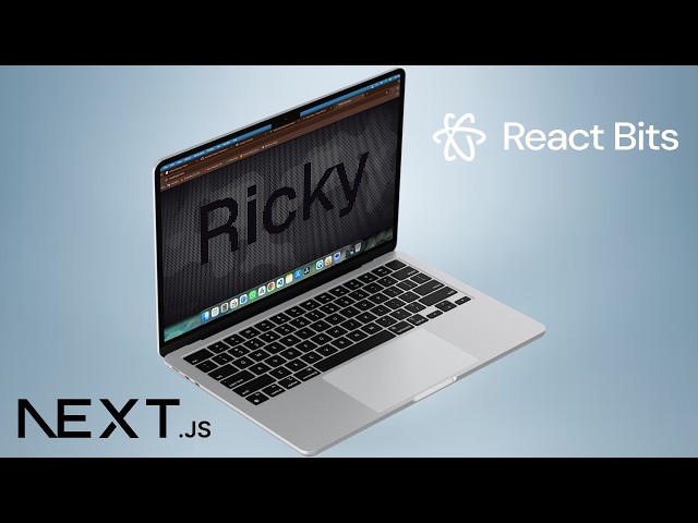 Create Stunning Animated Shape Waves Background with React Bits | React & Next.js Tutorial