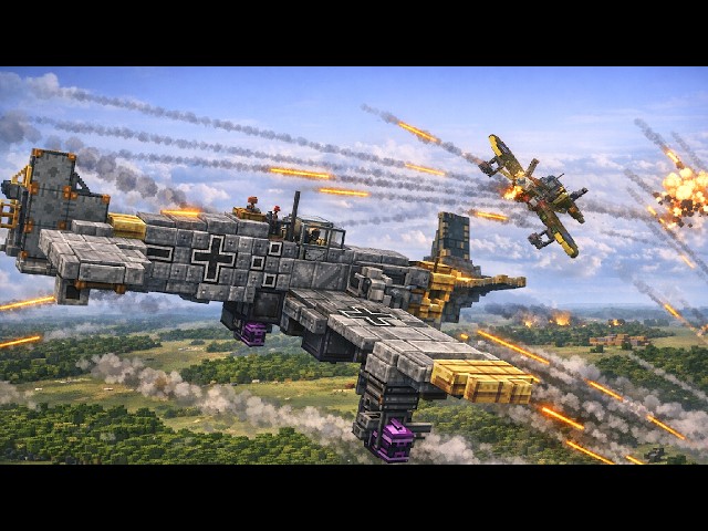 We Battled 7 Players With WORKING Create Mod Airplanes