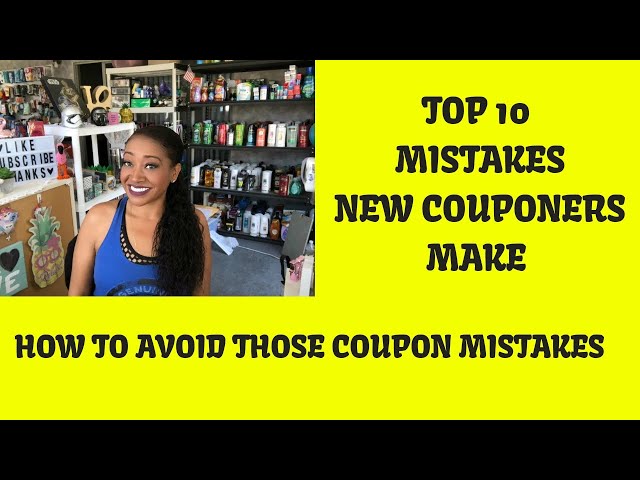 TOP 10 NEW COUPONER MISTAKES AND HOW TO AVOID THEM~TIPS & SUGGESTIONS FOR A NEW COUPONER ❤️