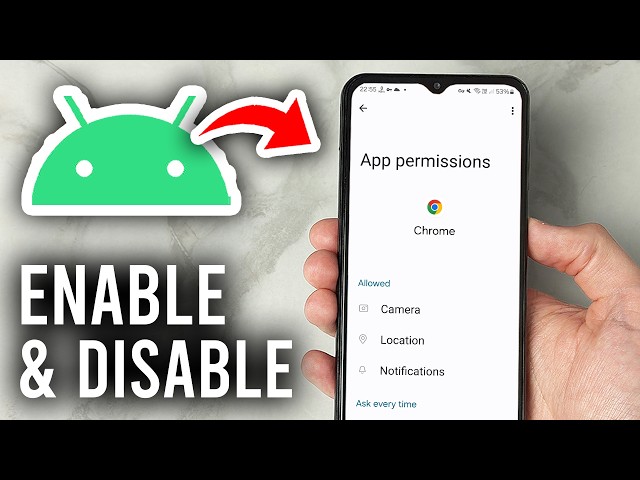 How To Enable & Disable App Permissions On Android - Tutorial