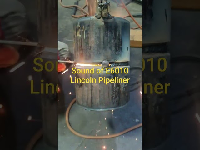 E6010 Linclon Pipeliner root run welding