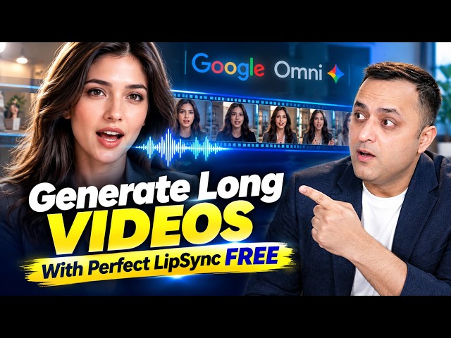 Google Omni AI Lip Sync Tutorial: Make Your Avatar Talk for FREE! 🤯