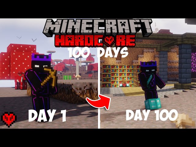 I Survived 100 Days in a Mooshroom Only World (Hardcore)
