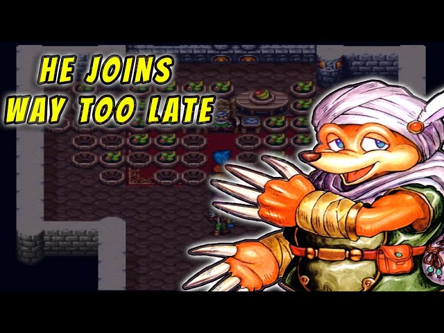 THIS CHARACTER IS TOO LATE TO THE PARTY!
