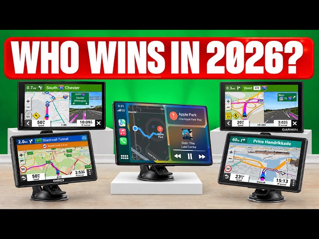 Best Car GPS Navigation Systems 2026 [watch before you buy]