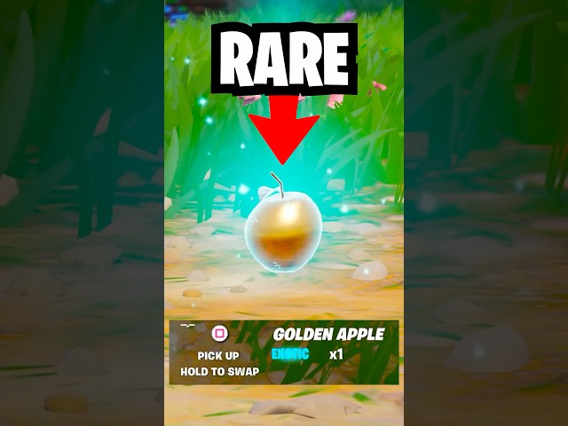 Fortnite Added The GOLDEN APPLE 😭