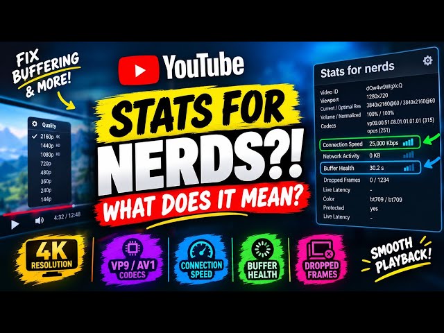 YouTube Stats for Nerds Explained! 🔥 What Every Number Means