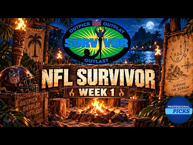 NFL Week 1 Survivor Pool Picks | Best Pick, Best Value & 3 Traps to Avoid 🏈