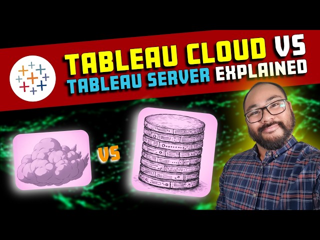 TABLEAU SOFTWARE CLOUD Explained | TABLEAU SERVER, Hosting & Sharing Dashboards