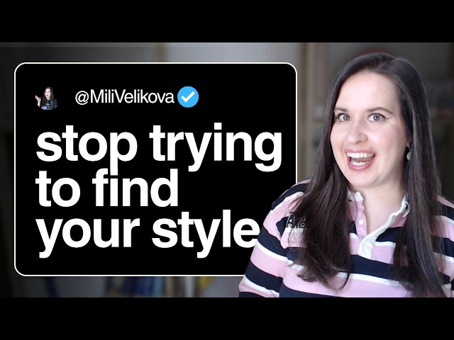 40 Brutally Honest Personal Style Lessons in 26 Minutes