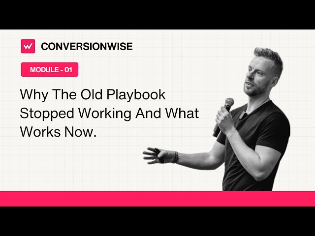 Is Traditional CRO Dead? The Truth About Modern Ecommerce Growth (Module 1)