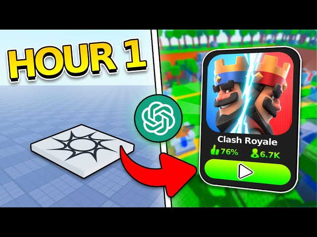 Can AI Recreate Clash Royale In Roblox?