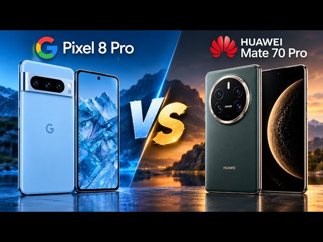 Google Pixel 8 Pro vs Huawei Mate 70 Pro 📸 Camera Battle — Which Is Better?