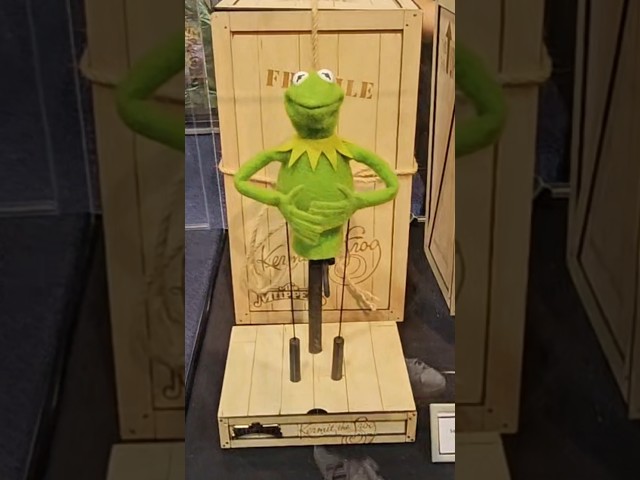 Why These Miniature Muppets Cost $40,000! #muppets #d23 #puppets #disneyfan