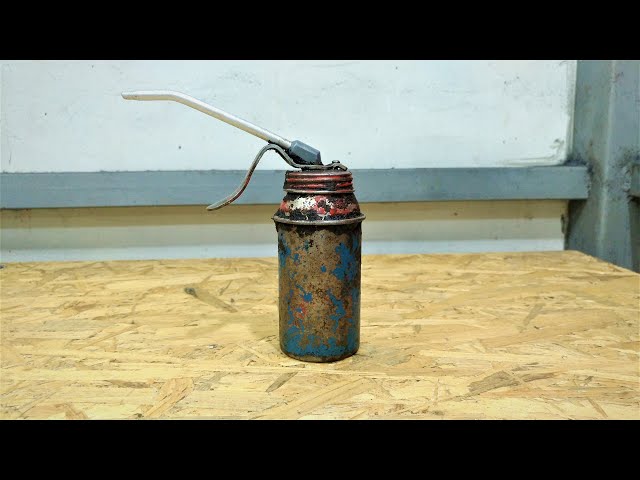 Restoration Old Hand Oiler - Restoration Old Tool