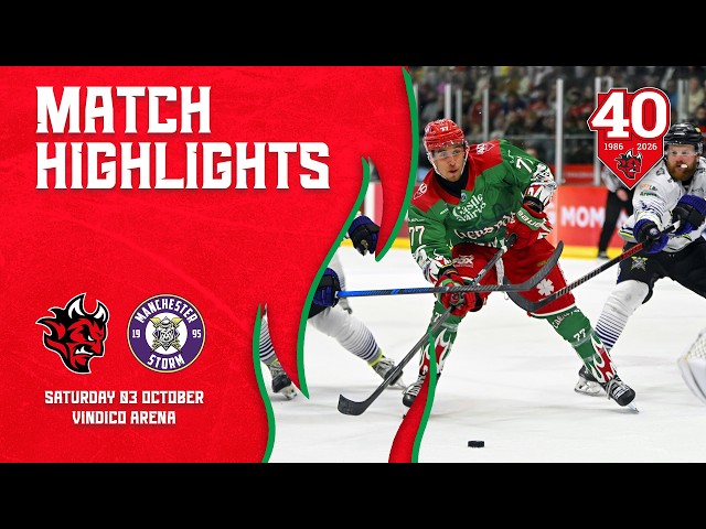 Cardiff Devils vs Manchester Storm - Highlights - October 3rd 2026