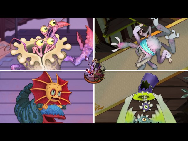 Paironormal Carnival Wave 7 - All Monster Sounds & Animations (My Singing Monsters)