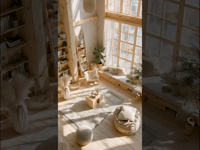 Japandi meets Bohemian BOHO Interior Design Trends! #interior #interiordesign #homedecor #japandi