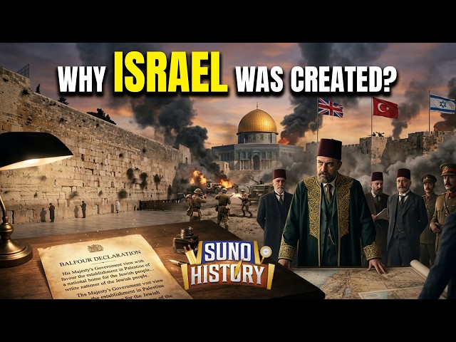 Why Israel Was Created? Complete History & Why Jerusalem Matters | ft. Usman Raza