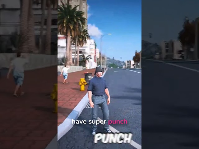 FiveM Super Punch Cheat Feature #fivem #fivemcheats #fivemmodmenu