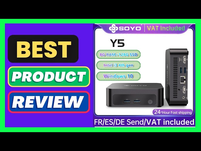 SOYO Mini PC Y5 Intel i3 4030U 8GB RAM 128GB ROM Windows