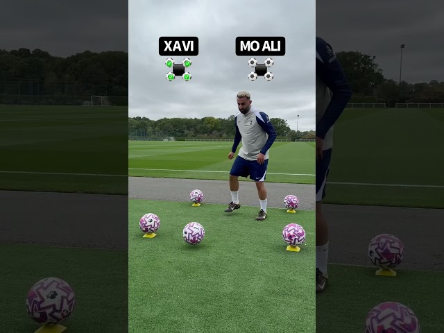 One touch challenge - Xavi Simons 🆚 Mo Ali 👀