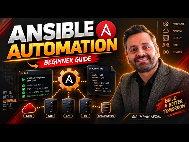 Ansible Tutorial for Beginners 2026 | DevOps Automation Full Course